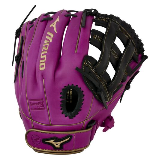 Mizuno Mvp Prime 12" Fastpitch Softball Glove Gmvp1200Pf5 Reg Rh Purple-Mizuno-Sports Replay - Sports Excellence