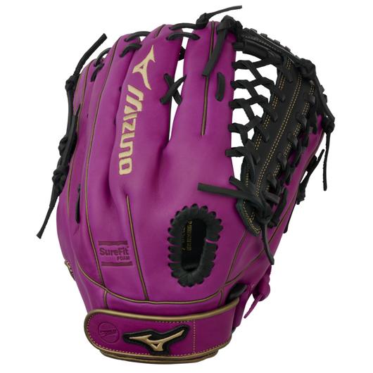 Mizuno Mvp Prime 12.5" Fastpitch Softball Glove Gmvp1200Pf5 Reg Rh Purple-Mizuno-Sports Replay - Sports Excellence