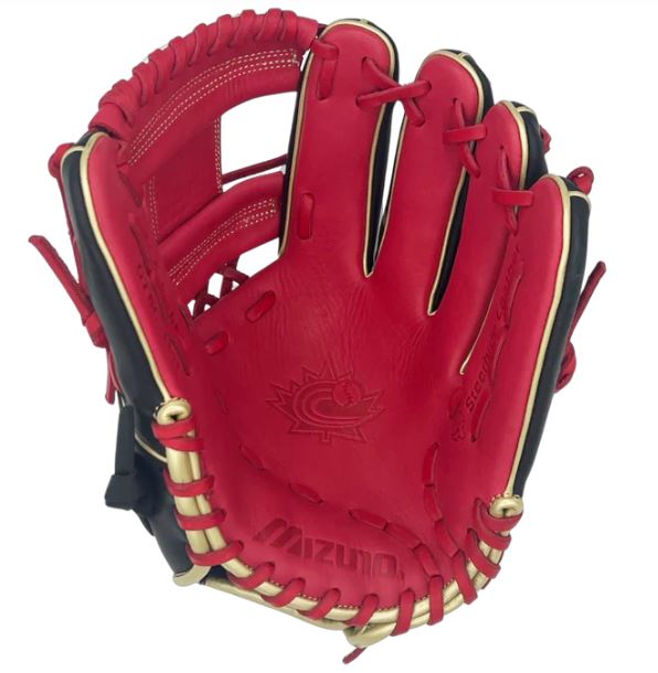 Mizuno Tradition Series 11.5" Baseball Glove Gtbc1151 Reg Rht Blk/Red-Mizuno-Sports Replay - Sports Excellence