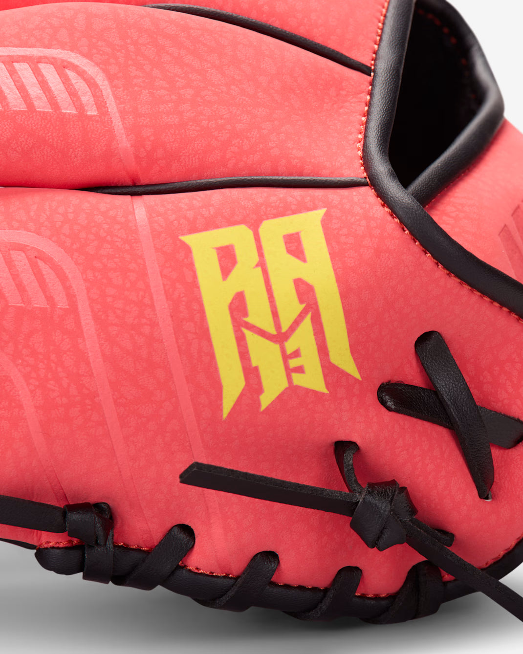 Nike Vapor Acuna Fm 9.5" Youth Baseball Glove Reg Rht Bright Crimson/Black