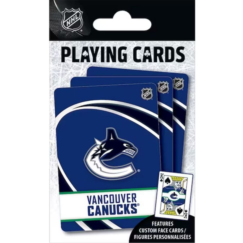 Nhl Vancouver Canucks Playing Cards-Nhl-Sports Replay - Sports Excellence
