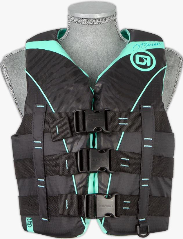 Obrien 3 Belt Pro Nylon Women'S Hmz Life Jacket Pfd-Obrien-Sports Replay - Sports Excellence