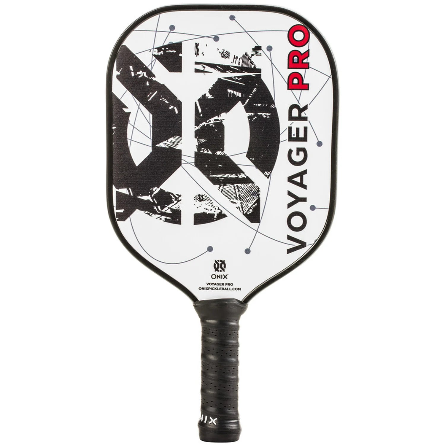 Onix Graphite Voyager Pro Pickleball Paddle White/Black-Onix-Sports Replay - Sports Excellence