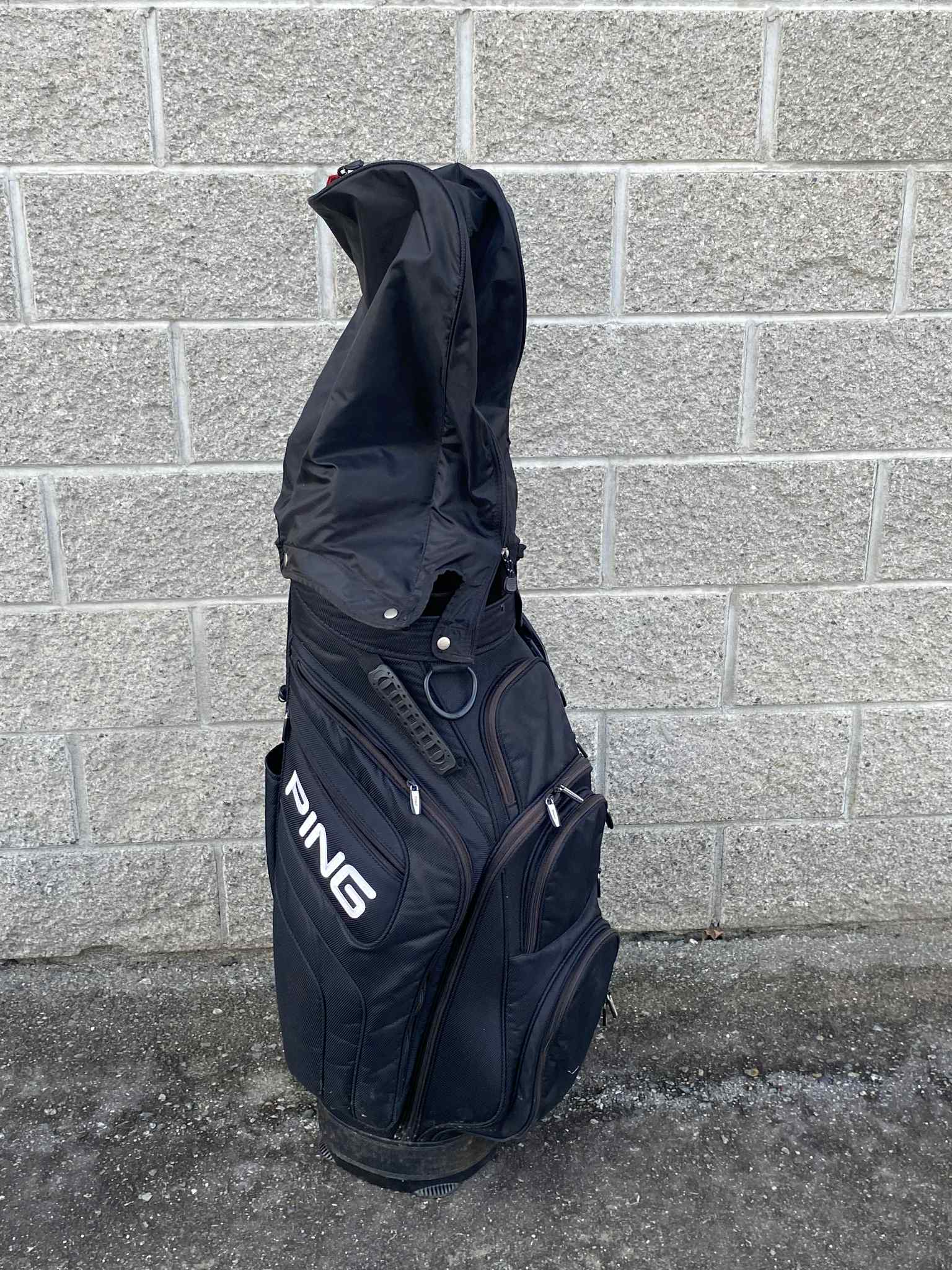 PING CART GOLF BAG BLK -CART-Sports Replay - Sports Excellence-Sports Replay - Sports Excellence