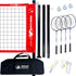 Park & Sun Sports Badminton Sport Set W/ 1" 3Pc Steel Poles 4 Rackets & 3 Shuttlecocks-Park & Sun-Sports Replay - Sports Excellence