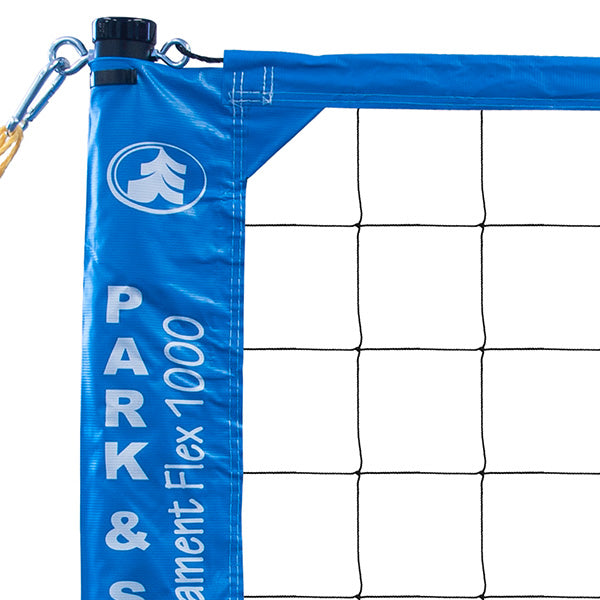 Park & Sun Sports Vb Flex 1000 Volleyball Set W/ 1 3/4" 2Pc Alum Poles, Volleyball, Ball Pump-Park & Sun-Sports Replay - Sports Excellence