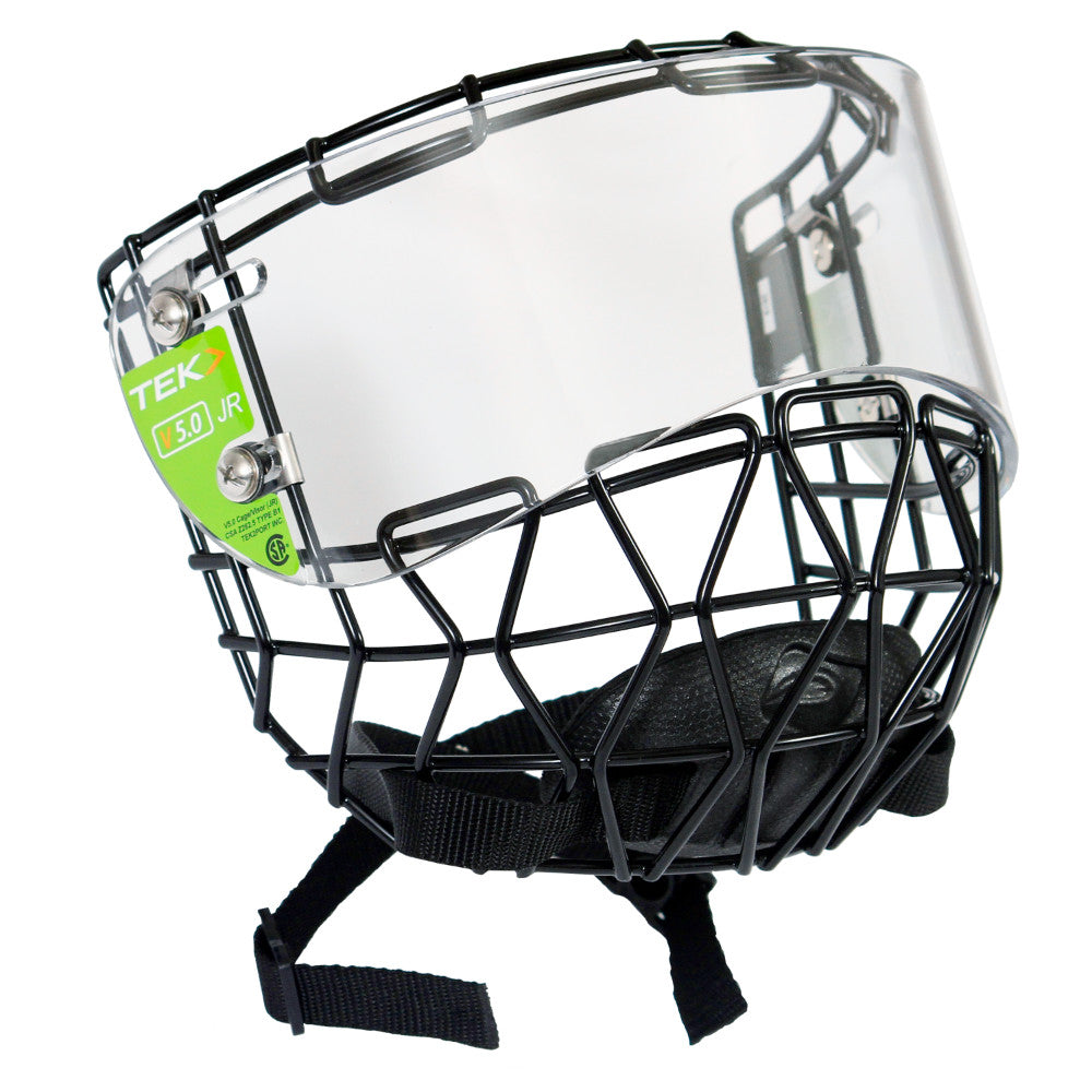 Powertek V5.0 Ringette Cage/Visor-Powertek-Sports Replay - Sports Excellence