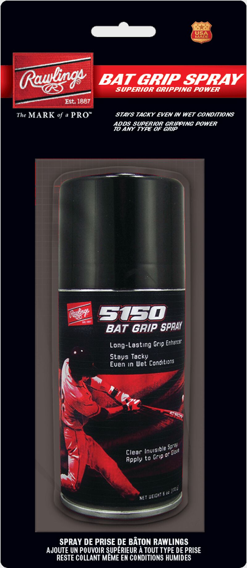 Rawlings "5150" Bat Grip Spray-Rawlings-Sports Replay - Sports Excellence