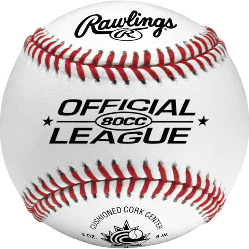 Rawlings 80Cc Official League Baseball Canada Baseball Each OR $77.99/DZ-Rawlings-Sports Replay - Sports Excellence