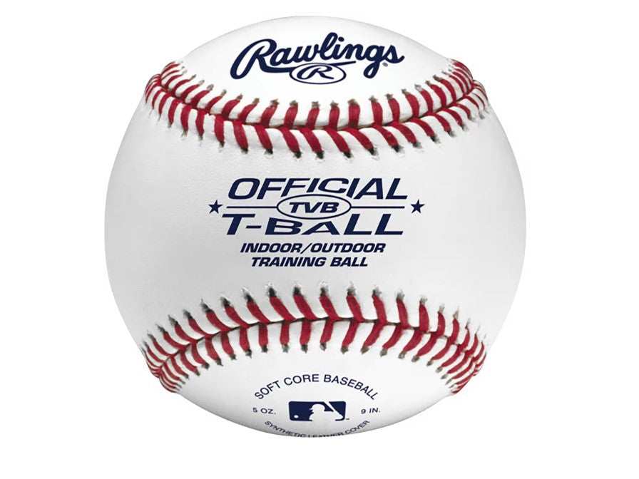 Rawlings 9" Sponge Rubber Training T-Ball Baseball Each-Rawlings-Sports Replay - Sports Excellence