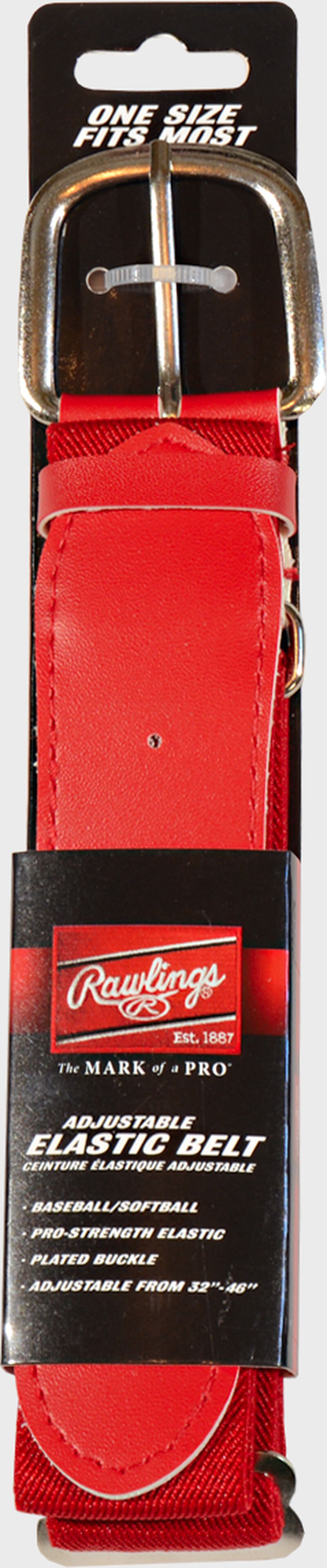 Rawlings Adult Baseball Belt-Rawlings-Sports Replay - Sports Excellence