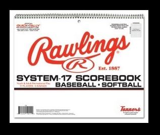 Rawlings Baseball Softball Score Book System 17 Baseball/Softball-Rawlings-Sports Replay - Sports Excellence
