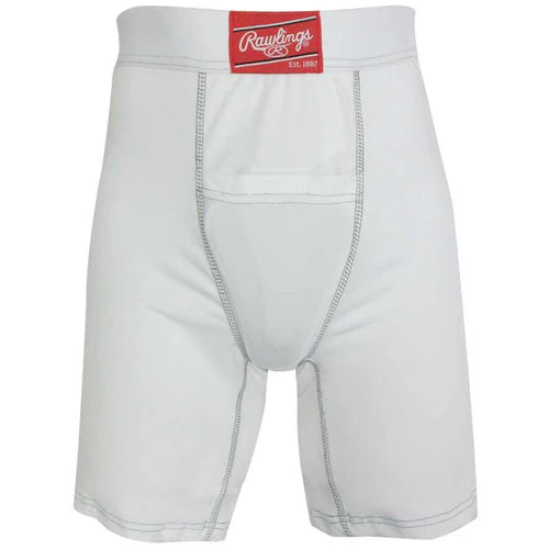 Rawlings Compression Girls Jill Short W/ Cup-Rawlings-Sports Replay - Sports Excellence