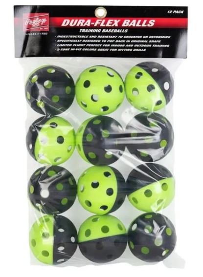 Rawlings Duraflex 9" Training Balls 12 Pk-Rawlings-Sports Replay - Sports Excellence