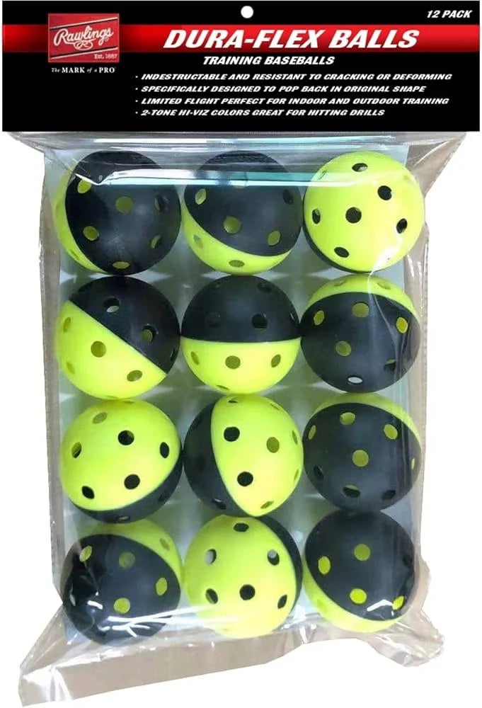 Rawlings Duraflex 9" Training Balls 12 Pk-Rawlings-Sports Replay - Sports Excellence