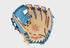 Rawlings Heart Of The Hide 11.5" Baseball Glove Rht, Pro-I Web, Camel/Columbia Blue-Rawlings-Sports Replay - Sports Excellence