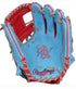 Rawlings Heart Of The Hide 11.5" Hyper Shell Baseball Glove Rht Pro-I Web Columbia Blue-Rawlings-Sports Replay - Sports Excellence