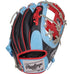 Rawlings Heart Of The Hide 11.5" Hyper Shell Baseball Glove Rht Pro-I Web Columbia Blue-Rawlings-Sports Replay - Sports Excellence