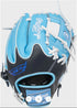 Rawlings Heart Of The Hide Series 11.75" Baseball Glove Rht Pro-I Web Columbia Blue/Black-Rawlings-Sports Replay - Sports Excellence