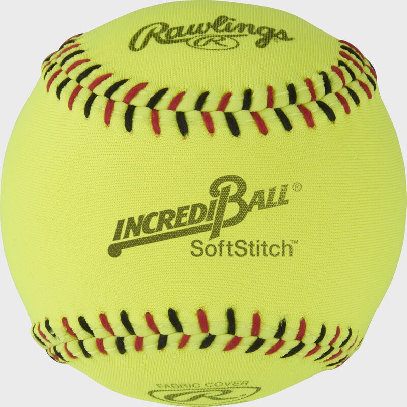 Rawlings Incredi-Ball 12" Softstitch Softball Yellow Each-Rawlings-Sports Replay - Sports Excellence
