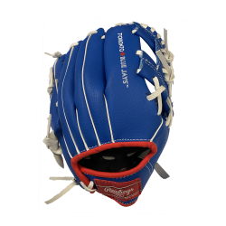 Rawlings Mlb Toronto Blue Jays 10" Logo Glove Reg Tor Blue-Rawlings-Sports Replay - Sports Excellence