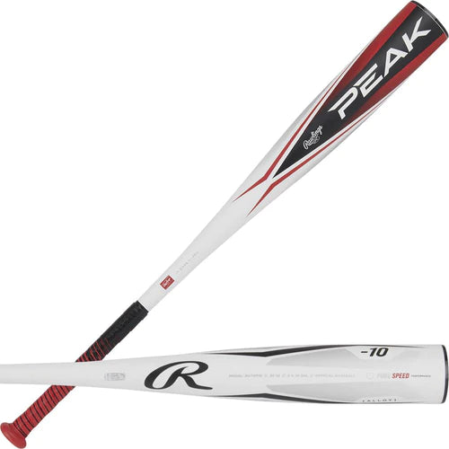Rawlings Peak (-10) 2-3/4" Usssa Baseball Bat-Rawlings-Sports Replay - Sports Excellence