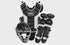 Rawlings Players 2.0 Series Youth Catchers Set Black (Nocsae Cp)-Rawlings-Sports Replay - Sports Excellence