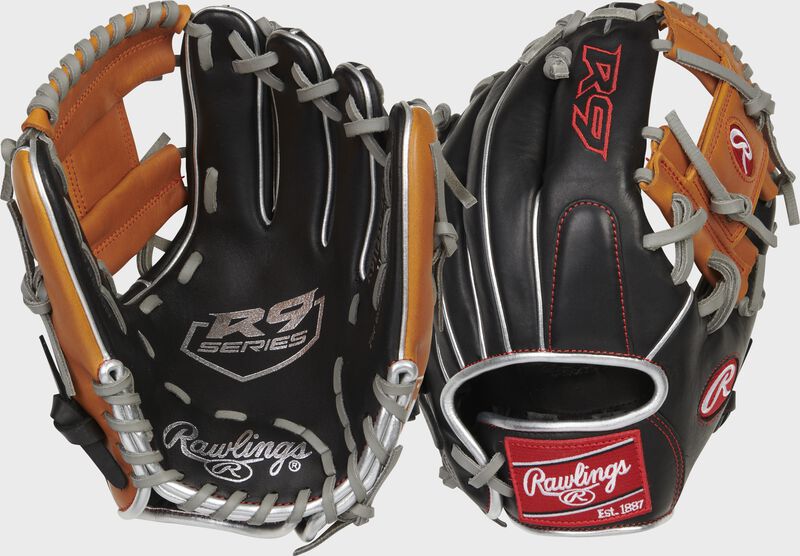 Rawlings R9 Contour 11.25" Baseball Glove Rht Pro I Web-Rawlings-Sports Replay - Sports Excellence