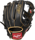 Rawlings R9 Series 11.5" Baseball Glove Rht Pro I-Web Black-Rawlings-Sports Replay - Sports Excellence