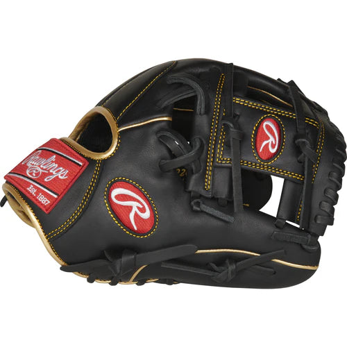 Rawlings R9 Series 11.5" Baseball Glove Rht Pro-I Web Black-Rawlings-Sports Replay - Sports Excellence