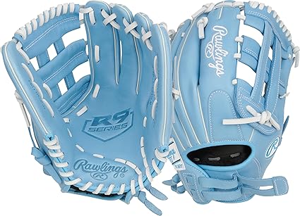 Rawlings R9 Softball Series 12" Softball Glove Rht Pro H-Web R9Sb120-6Cb-Rawlings-Sports Replay - Sports Excellence
