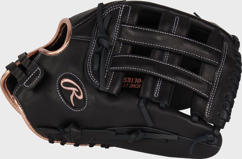 Rawlings R9 Softball Series 13" Softball Glove Adjuster Damage Rht Pro H-Web R9Sb130-6B-Rawlings-Sports Replay - Sports Excellence