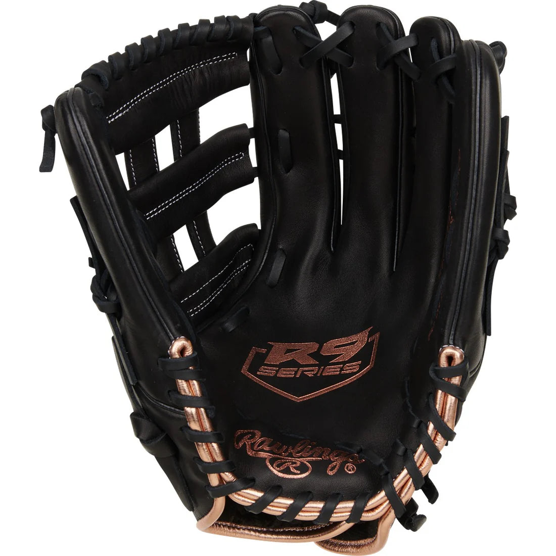 Rawlings R9 Softball Series 13" Softball Glove Rht Pro H-Web R9Sb130-6B-Rawlings-Sports Replay - Sports Excellence