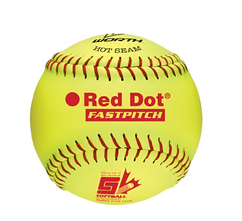 Rawlings Red Dot 11" Softball Each-Rawlings-Sports Replay - Sports Excellence