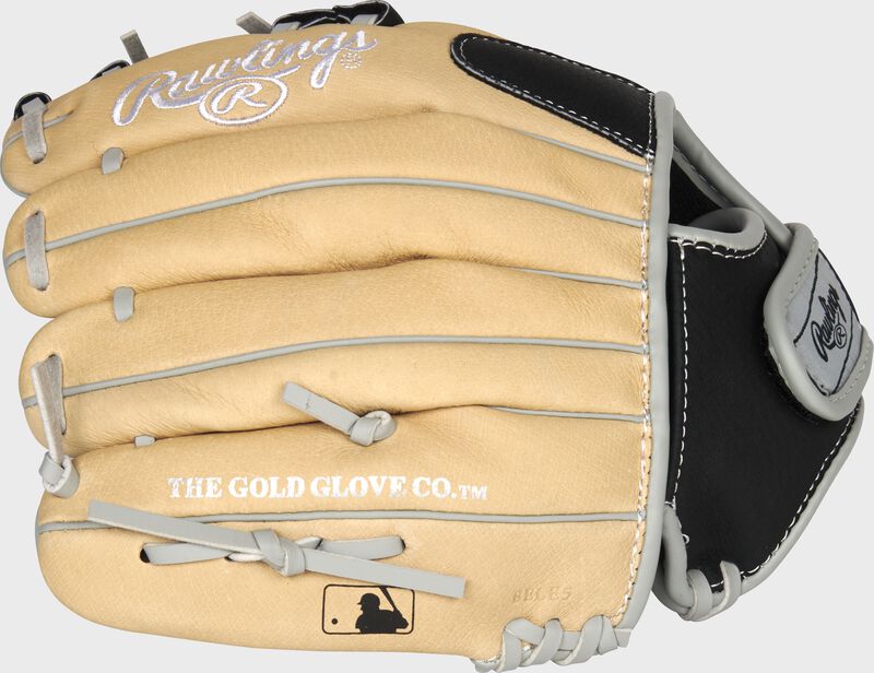 Rawlings Sure Catch 11" Baseball Glove Reg 11.0 Inch I/Nfb Black Camel-Rawlings-Sports Replay - Sports Excellence