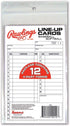 Rawlings System-17 Line Up Cards Refill Pack 12 Cards-Rawlings-Sports Replay - Sports Excellence