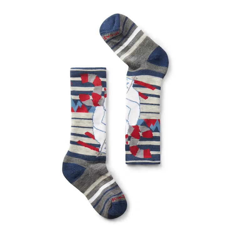 Smartwool Kids Wintersport Full Cushion Yeti Otc Socks-Smart Wool-Sports Replay - Sports Excellence