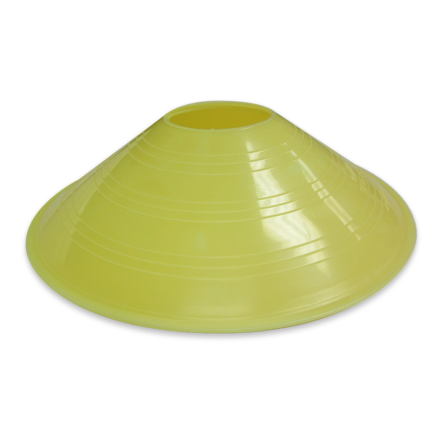 Saucer Marker Cone Cm7-08 Each Yellow-Lowry-Sports Replay - Sports Excellence