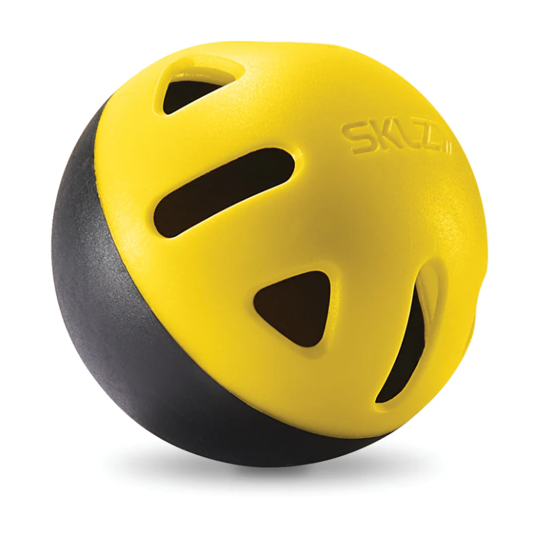 Sklz Impact Practice Baseballs - 12 Pack Blk/Yel-Sklz-Sports Replay - Sports Excellence