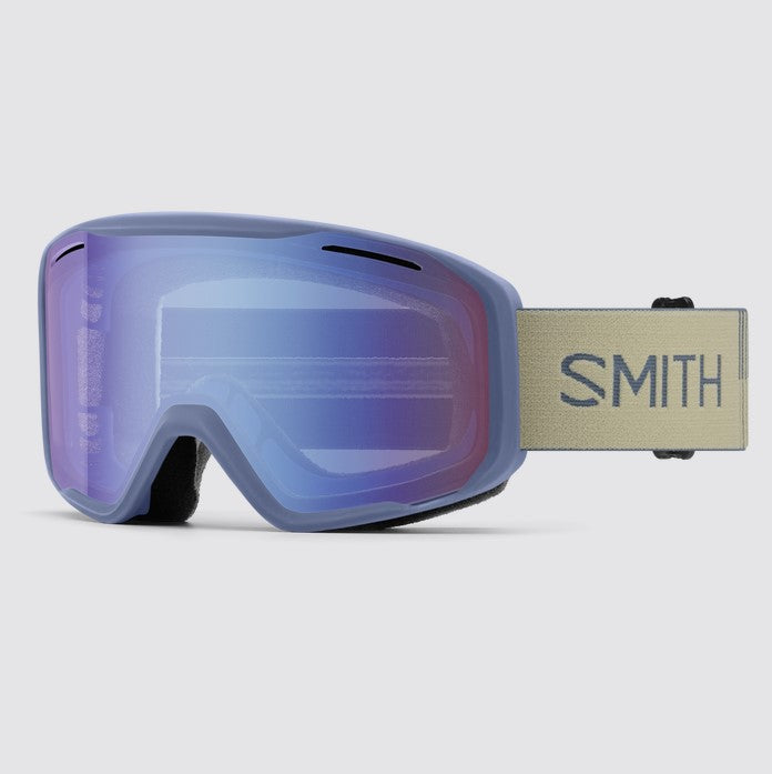 Smith Blazer Granite Blue Goggles W/ Blue Sensor Mirror Lens-Smith-Sports Replay - Sports Excellence