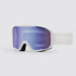 Smith Blazer White Goggles W/ Blue Sensor Mirror Lens-Smith-Sports Replay - Sports Excellence