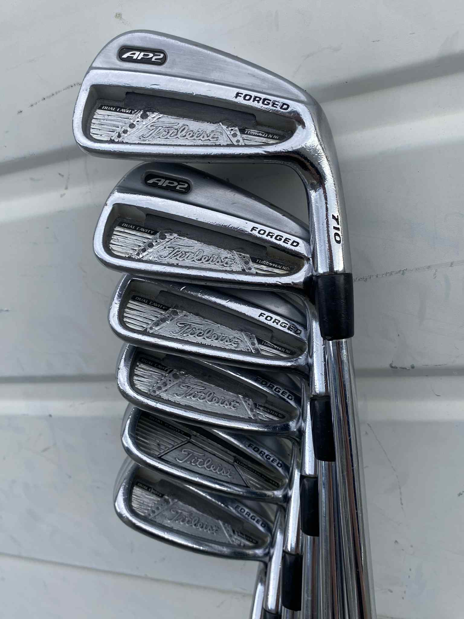 TITLEIST AP2 FORGED GOLF IRON SET 5,6,7,8,9,P RIGHT STIFF-Sports Replay - Sports Excellence-Sports Replay - Sports Excellence