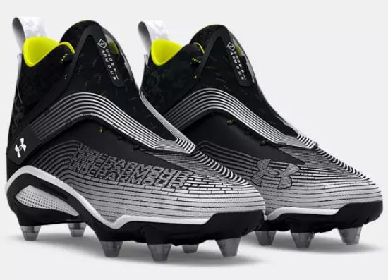 Under Armour Highlight Hammer Wide (D) Football Cleats-Under Armour-Sports Replay - Sports Excellence