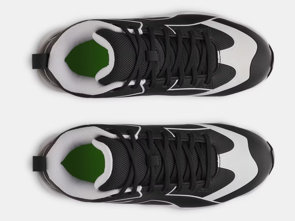 Under Armour Leadoff Icon Mid Rm Junior Baseball Cleats-Under Armour-Sports Replay - Sports Excellence