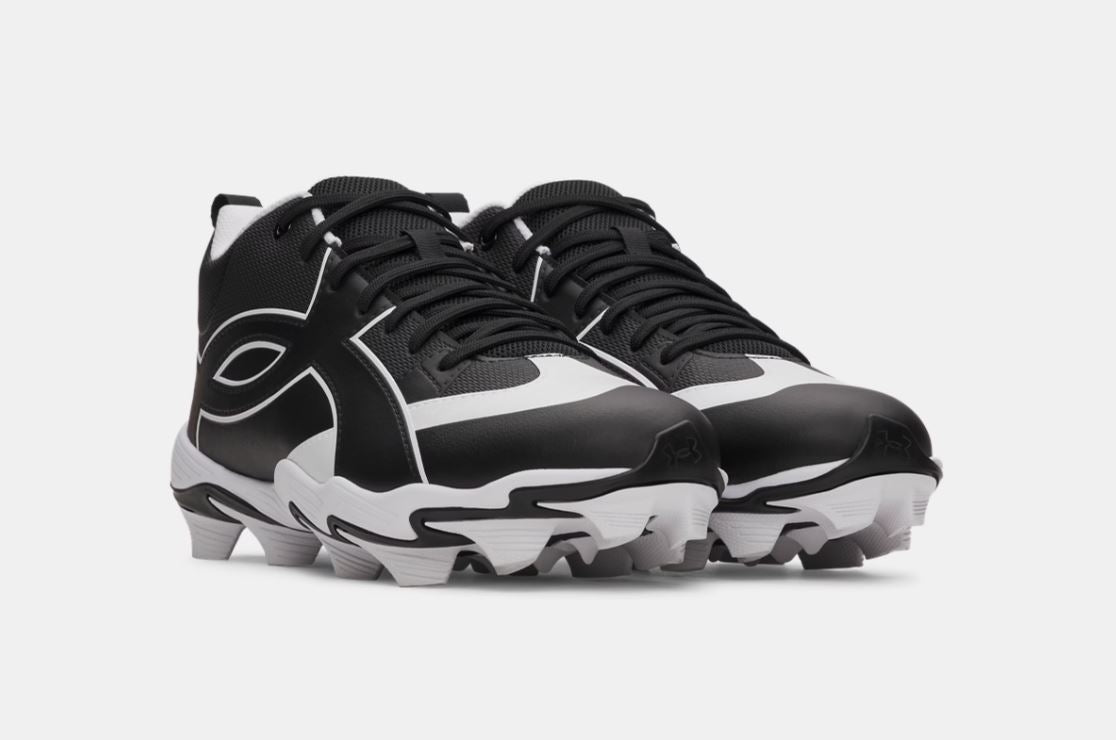 Under Armour Leadoff Icon Mid Senior Baseball Cleats-Under Armour-Sports Replay - Sports Excellence