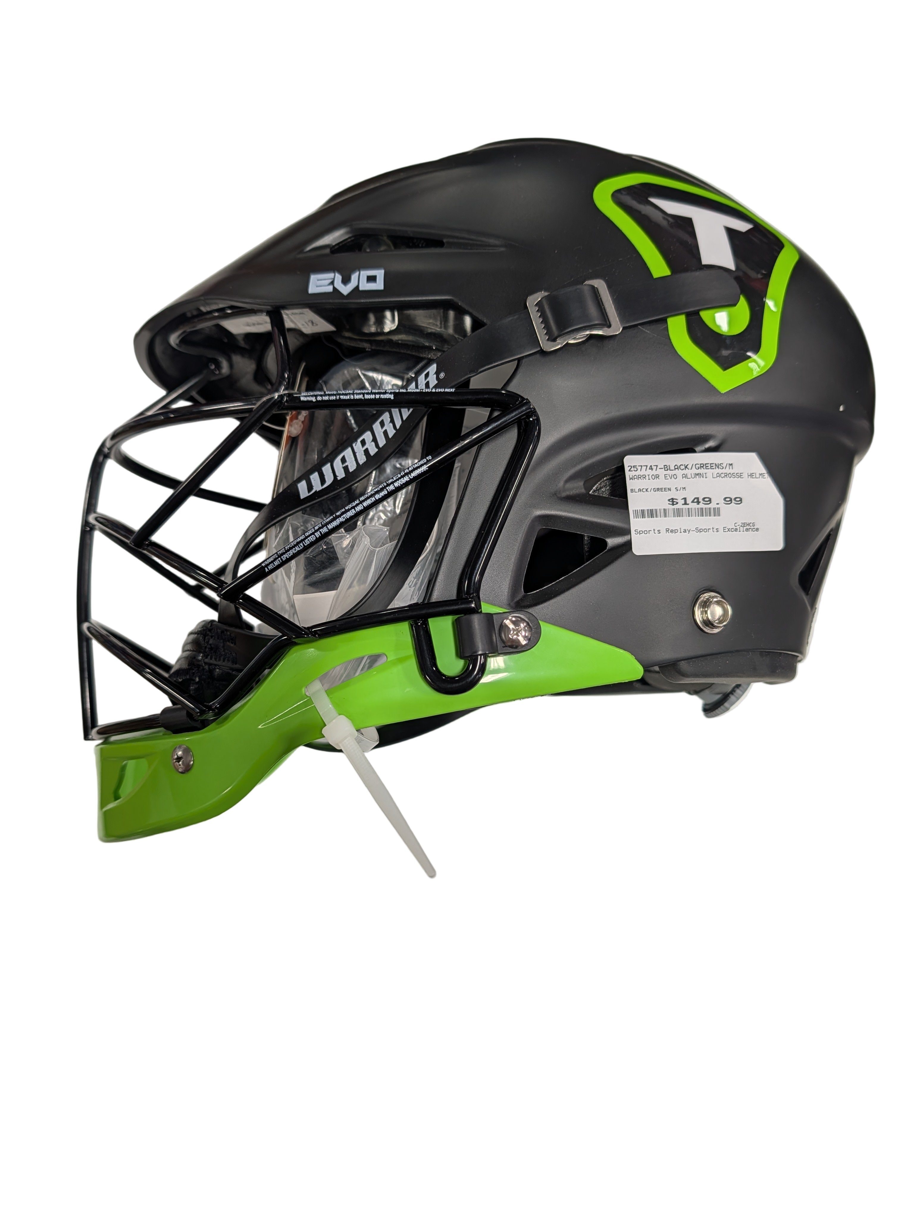 Warrior Evo Alumni Lacrosse Helmet-Warrior-Sports Replay - Sports Excellence
