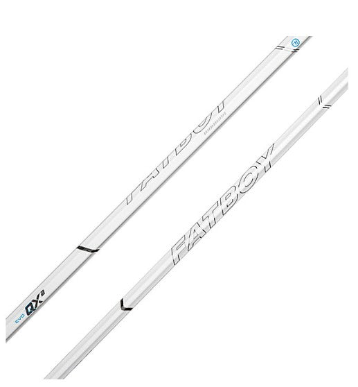 Warrior Fatboy Evo Qx2 Carbon Box Lacrosse Attack Shaft White-Warrior-Sports Replay - Sports Excellence
