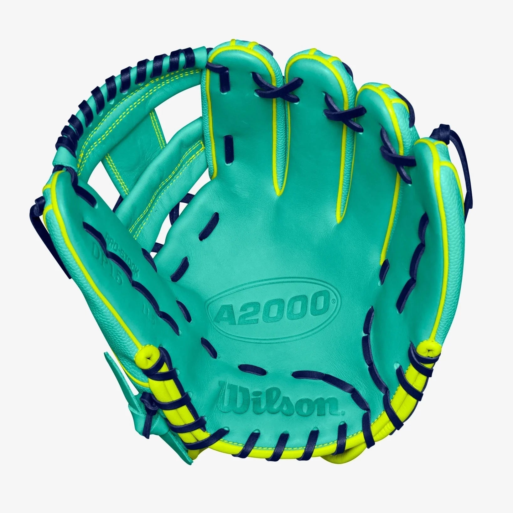 Wilson A2000 Pedroia Fit Dp15 W/Superskin 11.5" Baseball Glove Reg Rht Sea Foam/Optic-Wilson-Sports Replay - Sports Excellence