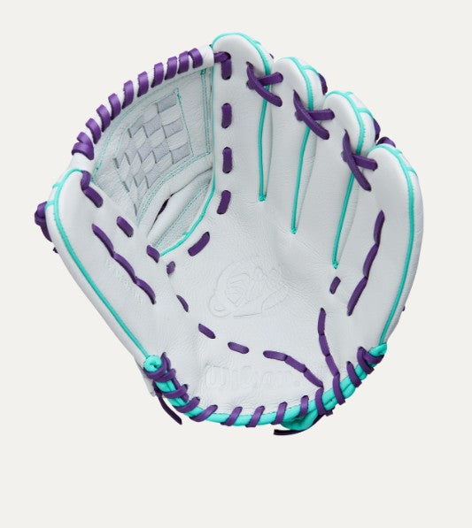 Wilson A500 Siren 12" 2-Pc Closed Web Fastpitch Glove-Wilson-Sports Replay - Sports Excellence