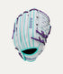 Wilson A500 Siren 12" 2-Pc Closed Web Fastpitch Glove-Wilson-Sports Replay - Sports Excellence